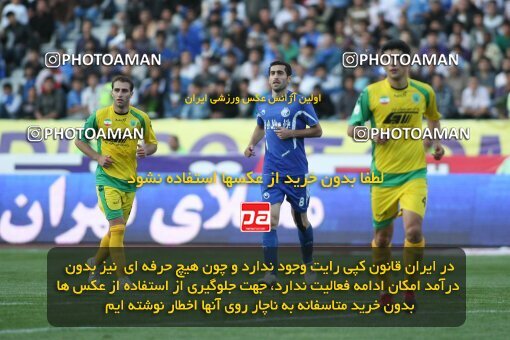 2202172, Tehran, Iran, لیگ برتر فوتبال ایران، Persian Gulf Cup، Week 33، Second Leg، 2010/05/06، Esteghlal 1 - 0 Rah Ahan