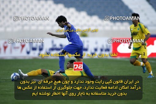 2202223, Tehran, Iran, لیگ برتر فوتبال ایران، Persian Gulf Cup، Week 33، Second Leg، 2010/05/06، Esteghlal 1 - 0 Rah Ahan