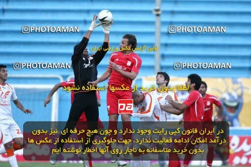 2202335, Tehran, Iran, لیگ برتر فوتبال ایران، Persian Gulf Cup، Week 33، Second Leg، 2010/05/06، Steel Azin 1 - 1 Mes Kerman