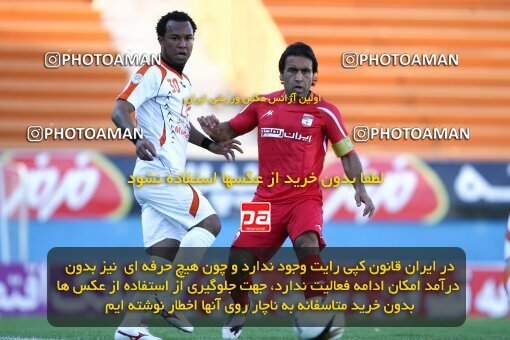 2202625, Tehran, Iran, لیگ برتر فوتبال ایران، Persian Gulf Cup، Week 33، Second Leg، 2010/05/06، Steel Azin 1 - 1 Mes Kerman