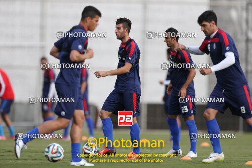 1926814, Sao Paulo, Brazil, 2014 FIFA World Cup, Iran National Football Team Training Session on 2014/06/05 at کمپ کورینتیانس