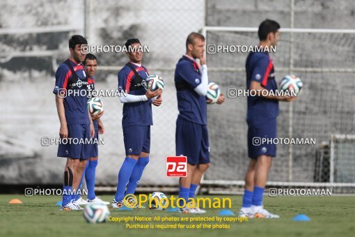 1926874, Sao Paulo, Brazil, 2014 FIFA World Cup, Iran National Football Team Training Session on 2014/06/05 at کمپ کورینتیانس