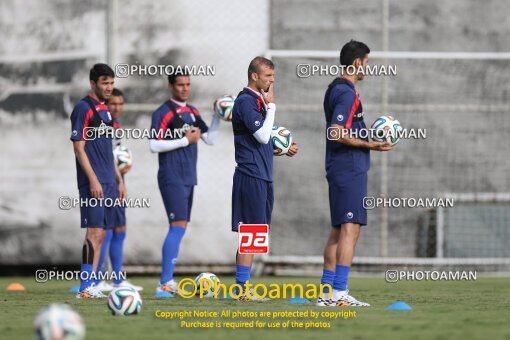 1926876, Sao Paulo, Brazil, 2014 FIFA World Cup, Iran National Football Team Training Session on 2014/06/05 at کمپ کورینتیانس