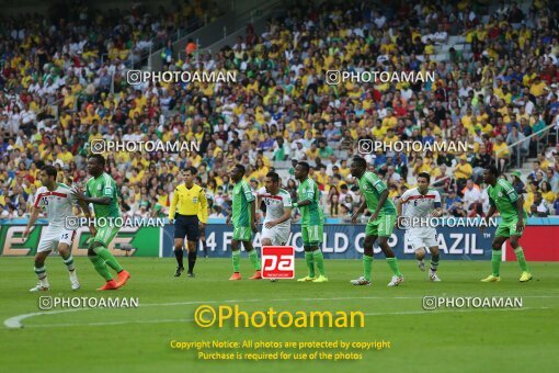 1927974, مرحله گروهی جام جهانی 2014 برزیل, گروه F, 1393/03/26, برزیل, کوریتیبا, ورزشگاه بایکسادا, ایران ۰ - ۰ نیجریه