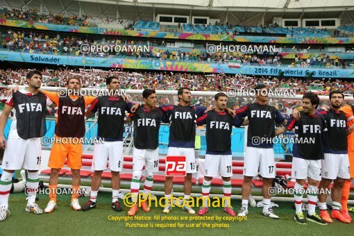 1927961, Salvador, Brazil, 2014 FIFA World Cup, Group stage, Group F, Bosnia 3 v 1 Iran on 2014/06/25 at Itaipava Fonte Nova Arena