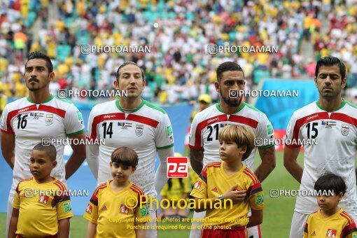 1927972, Salvador, Brazil, 2014 FIFA World Cup, Group stage, Group F, Bosnia 3 v 1 Iran on 2014/06/25 at Itaipava Fonte Nova Arena