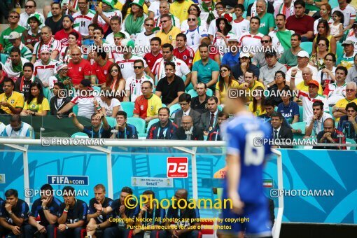 1928026, Salvador, Brazil, 2014 FIFA World Cup, Group stage, Group F, Bosnia 3 v 1 Iran on 2014/06/25 at Itaipava Fonte Nova Arena