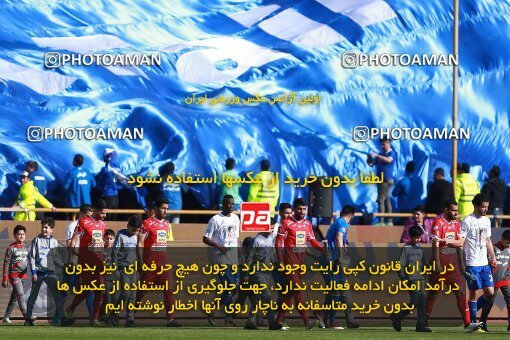1961284, Tehran, Iran, لیگ برتر فوتبال ایران، Persian Gulf Cup، Week 25، Second Leg، Esteghlal 1 v 0 Persepolis on 2018/03/01 at Azadi Stadium