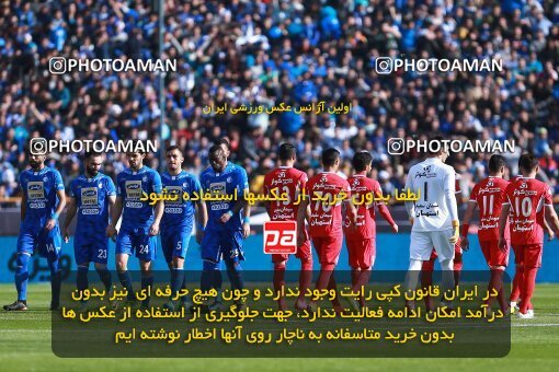 1961285, Tehran, Iran, لیگ برتر فوتبال ایران، Persian Gulf Cup، Week 25، Second Leg، Esteghlal 1 v 0 Persepolis on 2018/03/01 at Azadi Stadium