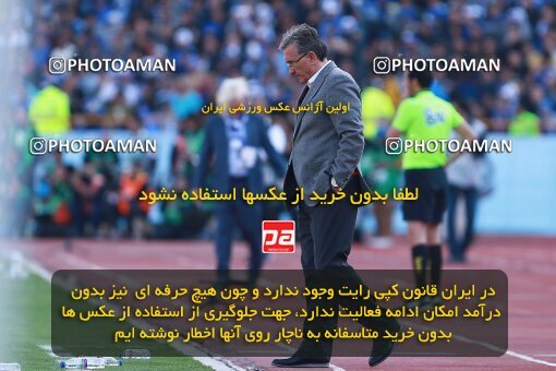 1961306, Tehran, Iran, لیگ برتر فوتبال ایران، Persian Gulf Cup، Week 25، Second Leg، Esteghlal 1 v 0 Persepolis on 2018/03/01 at Azadi Stadium