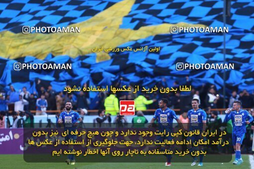 1961310, Tehran, Iran, لیگ برتر فوتبال ایران، Persian Gulf Cup، Week 25، Second Leg، Esteghlal 1 v 0 Persepolis on 2018/03/01 at Azadi Stadium