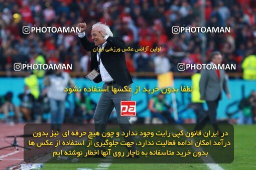 1961321, Tehran, Iran, لیگ برتر فوتبال ایران، Persian Gulf Cup، Week 25، Second Leg، Esteghlal 1 v 0 Persepolis on 2018/03/01 at Azadi Stadium