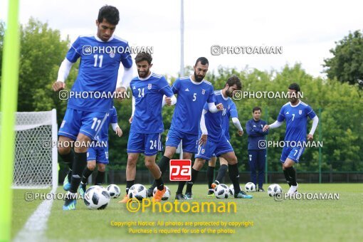 1941757, Moscow, Russia, 2018 FIFA World Cup, Iran National Football Team Training Session on 2018/06/09 at کمپ لوکوموتیو