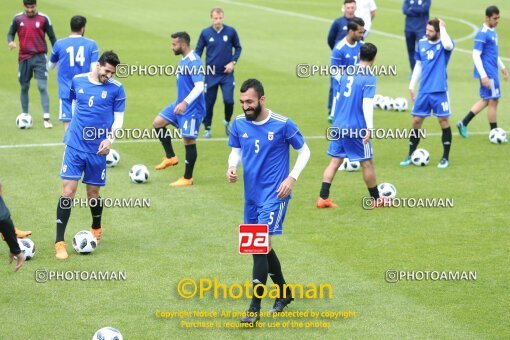 1941760, Moscow, Russia, 2018 FIFA World Cup, Iran National Football Team Training Session on 2018/06/09 at کمپ لوکوموتیو