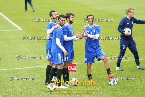 1941765, Moscow, Russia, 2018 FIFA World Cup, Iran National Football Team Training Session on 2018/06/09 at کمپ لوکوموتیو