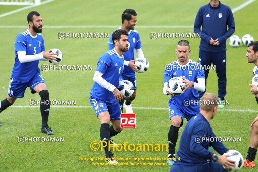 1941775, Moscow, Russia, 2018 FIFA World Cup, Iran National Football Team Training Session on 2018/06/09 at کمپ لوکوموتیو