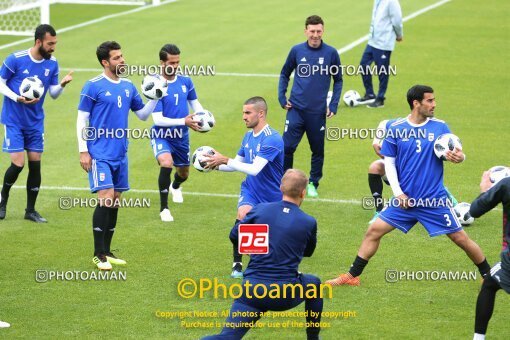 1941776, Moscow, Russia, 2018 FIFA World Cup, Iran National Football Team Training Session on 2018/06/09 at کمپ لوکوموتیو