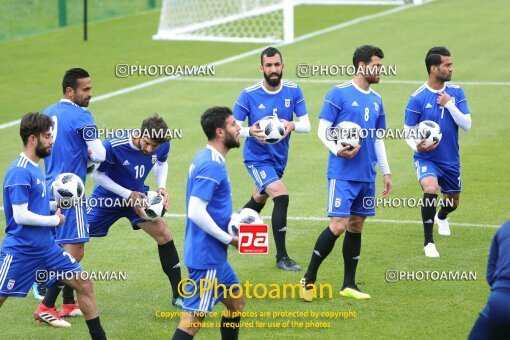 1941777, Moscow, Russia, 2018 FIFA World Cup, Iran National Football Team Training Session on 2018/06/09 at کمپ لوکوموتیو