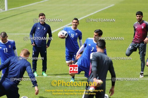 1941783, Moscow, Russia, 2018 FIFA World Cup, Iran National Football Team Training Session on 2018/06/09 at کمپ لوکوموتیو