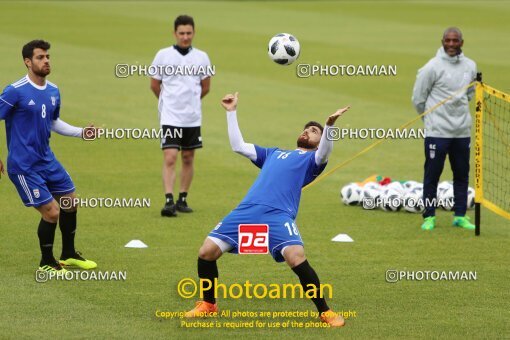 1941789, Moscow, Russia, 2018 FIFA World Cup, Iran National Football Team Training Session on 2018/06/09 at کمپ لوکوموتیو