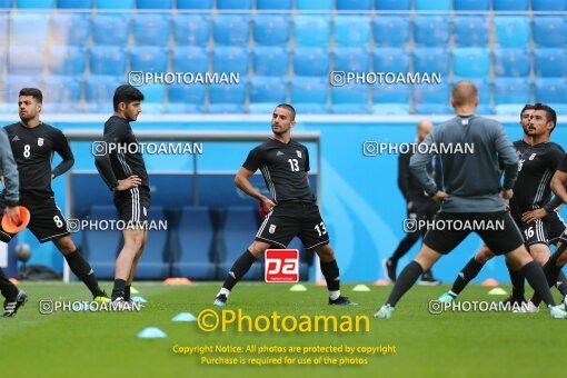 1942361, Saint Petersburg, Russia, 2018 FIFA World Cup, Iran National Football Team official training session on 2018/06/14 at ورزشگاه سن پترزبورگ