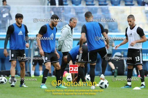 1942365, Saint Petersburg, Russia, 2018 FIFA World Cup, Iran National Football Team official training session on 2018/06/14 at ورزشگاه سن پترزبورگ