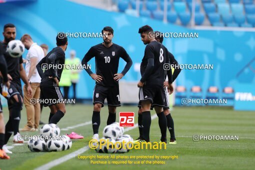 1942371, Saint Petersburg, Russia, 2018 FIFA World Cup, Iran National Football Team official training session on 2018/06/14 at ورزشگاه سن پترزبورگ