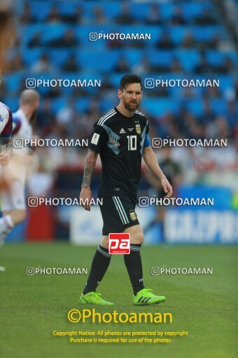 1934043, Moscow, Russia, 2018 FIFA World Cup, Group stage, Group D, Argentina 1 v 1 Iceland on 2018/06/16 at ورزشگاه اوتکریتیه آرنا