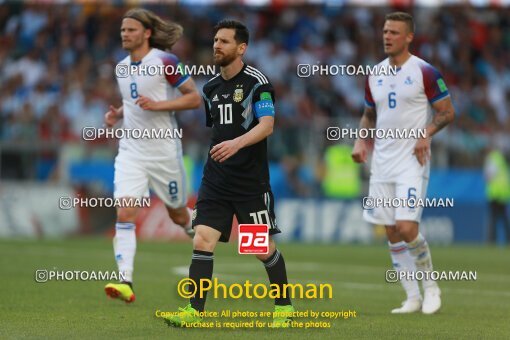 1934093, Moscow, Russia, 2018 FIFA World Cup, Group stage, Group D, Argentina 1 v 1 Iceland on 2018/06/16 at ورزشگاه اوتکریتیه آرنا