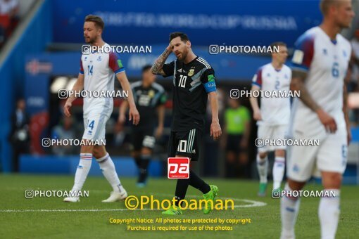 1934158, Moscow, Russia, 2018 FIFA World Cup, Group stage, Group D, Argentina 1 v 1 Iceland on 2018/06/16 at ورزشگاه اوتکریتیه آرنا