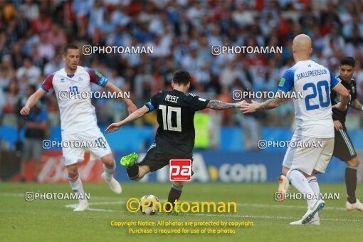1934175, Moscow, Russia, 2018 FIFA World Cup, Group stage, Group D, Argentina 1 v 1 Iceland on 2018/06/16 at ورزشگاه اوتکریتیه آرنا