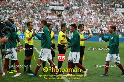 1933932, Moscow, Russia, 2018 FIFA World Cup, Group stage, Group F, Germany 0 v 1 Mexico on 2018/06/17 at ورزشگاه لوژنیکی