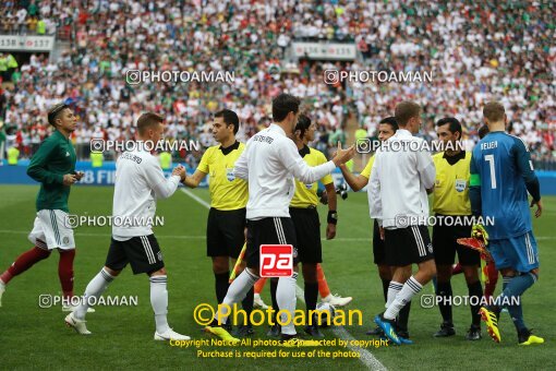 1933942, Moscow, Russia, 2018 FIFA World Cup, Group stage, Group F, Germany 0 v 1 Mexico on 2018/06/17 at ورزشگاه لوژنیکی