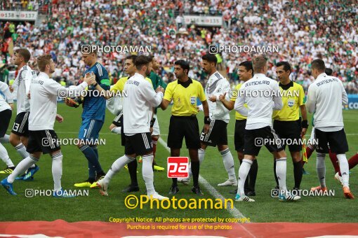 1933949, Moscow, Russia, 2018 FIFA World Cup, Group stage, Group F, Germany 0 v 1 Mexico on 2018/06/17 at ورزشگاه لوژنیکی