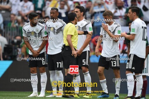1934096, Moscow, Russia, 2018 FIFA World Cup, Group stage, Group F, Germany 0 v 1 Mexico on 2018/06/17 at ورزشگاه لوژنیکی
