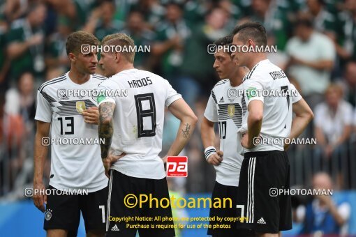 1934266, Moscow, Russia, 2018 FIFA World Cup, Group stage, Group F, Germany 0 v 1 Mexico on 2018/06/17 at ورزشگاه لوژنیکی
