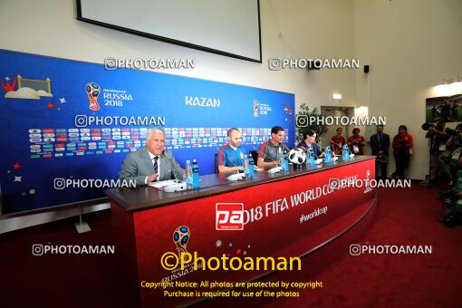 1943937, Kazan, Russia, 2018 FIFA World Cup, Spain National Football Teams official training session on 2018/06/19 at Kazan Arena
