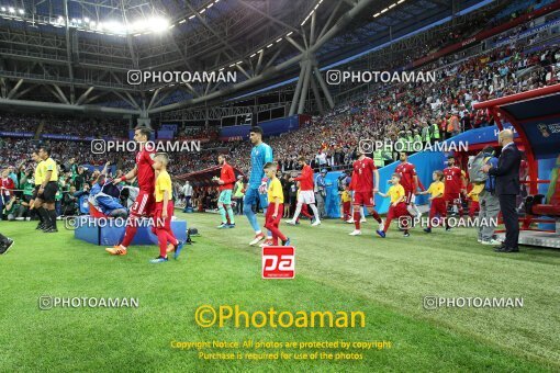 1944018, Kazan, Russia, 2018 FIFA World Cup, Group stage, Group B, Iran 0 v 1 Spain on 2018/06/20 at Kazan Arena
