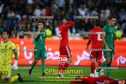2030374, Tehran, Iran, International friendly match، Iran 2 - 1 Bolivia on 2018/10/16 at Azadi Stadium