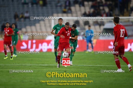 2030395, Tehran, Iran, International friendly match، Iran 2 - 1 Bolivia on 2018/10/16 at Azadi Stadium