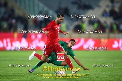 2030404, Tehran, Iran, International friendly match، Iran 2 - 1 Bolivia on 2018/10/16 at Azadi Stadium