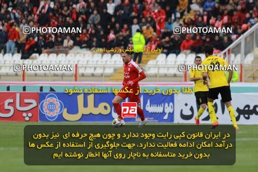 2034328, Tabriz, Iran, لیگ برتر فوتبال ایران، Persian Gulf Cup، Week 20، Second Leg، 2019/03/01، Tractor Sazi 2 - 0 Sepahan