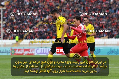 2034342, Tabriz, Iran, لیگ برتر فوتبال ایران، Persian Gulf Cup، Week 20، Second Leg، 2019/03/01، Tractor Sazi 2 - 0 Sepahan