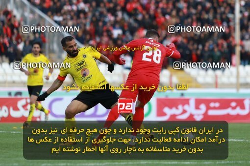 2034354, Tabriz, Iran, لیگ برتر فوتبال ایران، Persian Gulf Cup، Week 20، Second Leg، 2019/03/01، Tractor Sazi 2 - 0 Sepahan