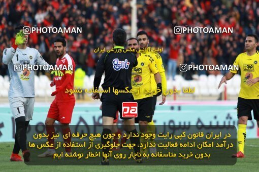 2034356, Tabriz, Iran, لیگ برتر فوتبال ایران، Persian Gulf Cup، Week 20، Second Leg، 2019/03/01، Tractor Sazi 2 - 0 Sepahan