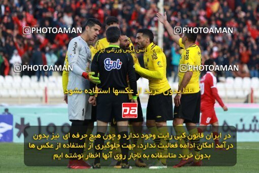 2034357, Tabriz, Iran, لیگ برتر فوتبال ایران، Persian Gulf Cup، Week 20، Second Leg، 2019/03/01، Tractor Sazi 2 - 0 Sepahan