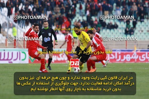 2034368, Tabriz, Iran, لیگ برتر فوتبال ایران، Persian Gulf Cup، Week 20، Second Leg، 2019/03/01، Tractor Sazi 2 - 0 Sepahan