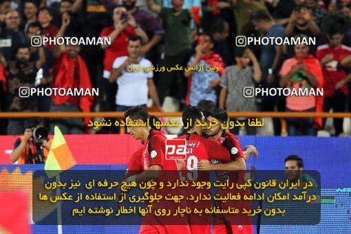 1969116, Tehran, Iran, Iran Football Pro League، Persian Gulf Cup، Week 1، First Leg، Persepolis 1 v 0 Pars Jonoubi Jam on 2019/08/22 at Azadi Stadium