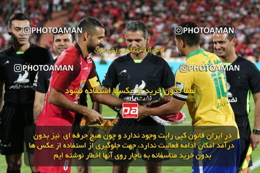 1969961, Tehran, Iran, Iran Football Pro League، Persian Gulf Cup، Week 3، First Leg، Persepolis 1 v 0 Sanat Naft Abadan on 2019/09/16 at Azadi Stadium