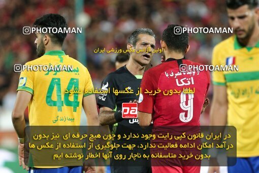 1969974, Iran Football Pro League، Persian Gulf Cup، Week 3، First Leg، 2019/09/16، Tehran، Azadi Stadium، Persepolis 1 - 0 Sanat Naft Abadan